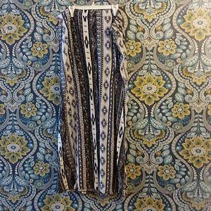 Aztec patterned Maxi Skirt